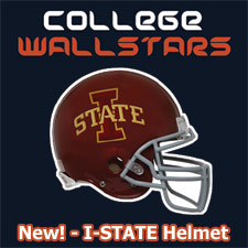 Iowa State Cyclones Helmet WallStar